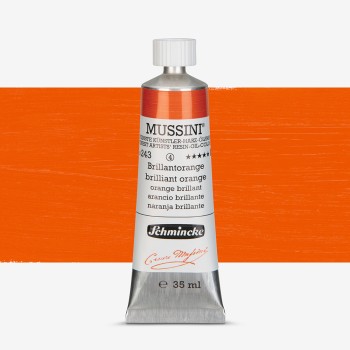 Schmincke : Mussini Yağlı Boya : 35 ml : Chrome Orange Hue