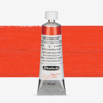 Schmincke : Mussini Yağlı Boya : 35 ml : Brilliant Scarlet