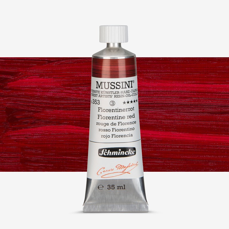 Schmincke : Mussini Yağlı Boya : 35 ml : Florentine Red