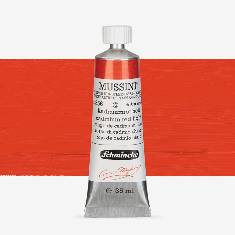Schmincke : Mussini Yağlı Boya : 35 ml : Cadmium Red Light
