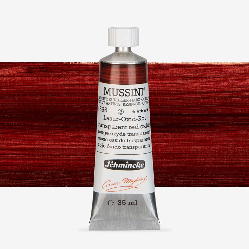 Schmincke : Mussini Yağlı Boya : 35 ml : Translucent Red Oxide