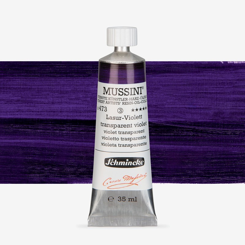 Schmincke : Mussini Yağlı Boya : 35 ml : Translucent Violet