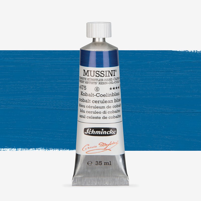 Schmincke : Mussini Yağlı Boya : 35 ml : Cobalt Cerulean Blue