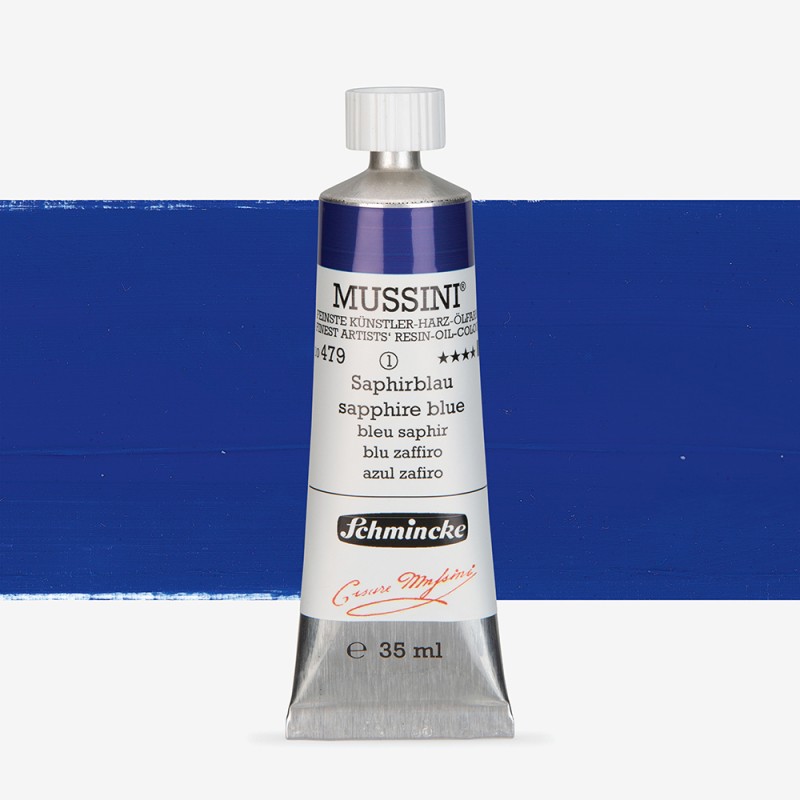 Schmincke : Mussini Yağlı Boya : 35 ml : Saphire Blue