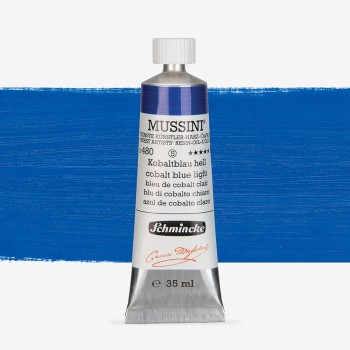 Schmincke : Mussini Yağlı Boya : 35 ml : Cobalt Blue Light