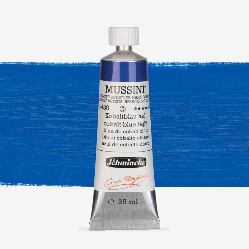 Schmincke : Mussini Yağlı Boya : 35 ml : Cobalt Blue Light