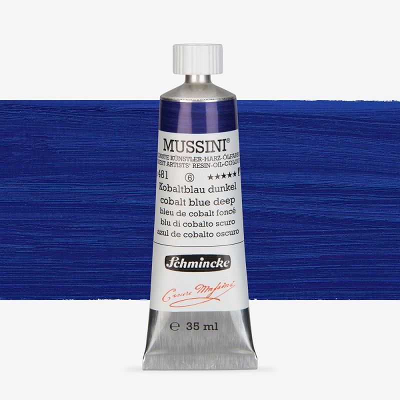 Schmincke : Mussini Yağlı Boya : 35 ml : Cobalt Blue Deep