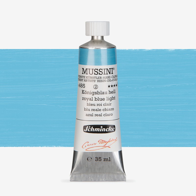 Schmincke : Mussini Yağlı Boya : 35 ml : Royal Blue Light