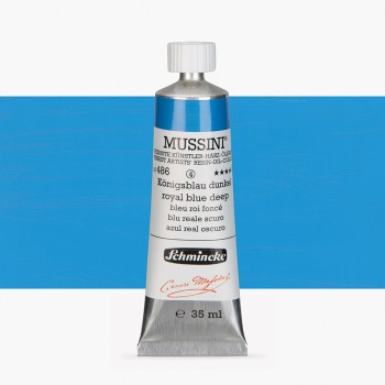 Schmincke : Mussini Yağlı Boya : 35 ml : Royal Blue Deep