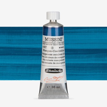 Schmincke : Mussini Yağlı Boya : 35 ml : Manganese Cerulean Blue