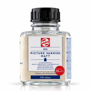 Talens : Picture Varnish Matt (Mat Yağlı Boya Verniği) : 75 ml