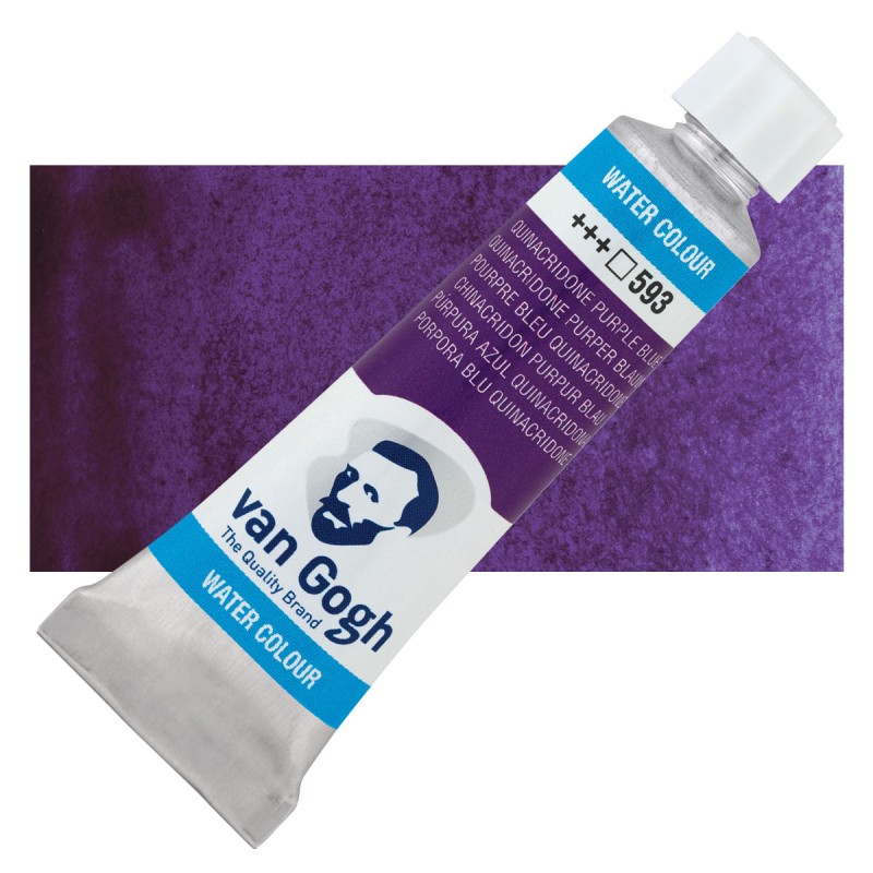 Van Gogh : Tüp Sulu Boya : 10 ml : Quinacridone Purple Bluish