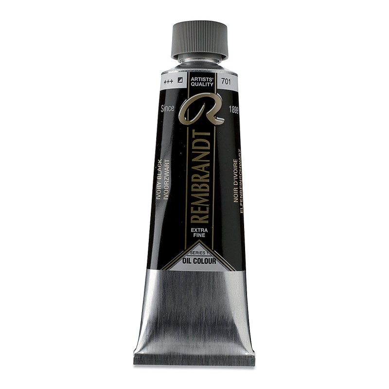 Rembrandt : Yağlı Boya : 150 ml : Ivory Black
