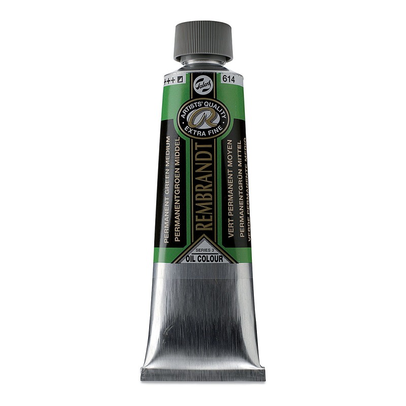 Rembrandt : Yağlı Boya : 150 ml : Permanent Green Medium