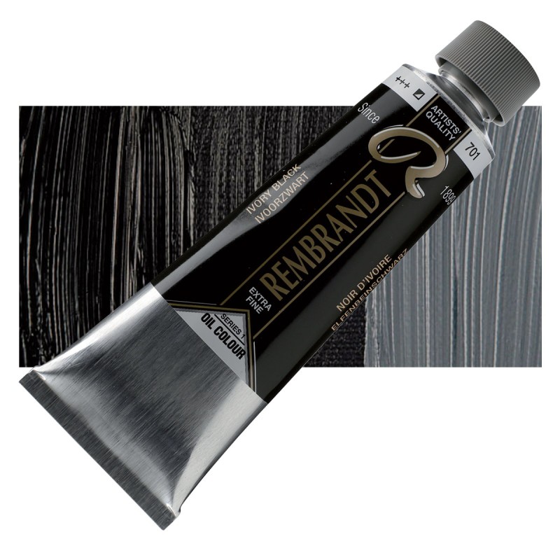 Rembrandt : Yağlı Boya : 150 ml : Ivory Black