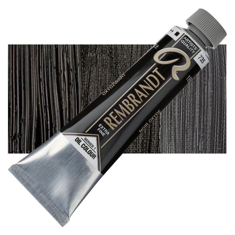 Rembrandt : Yağlı Boya : 40 ml : Oxide Black
