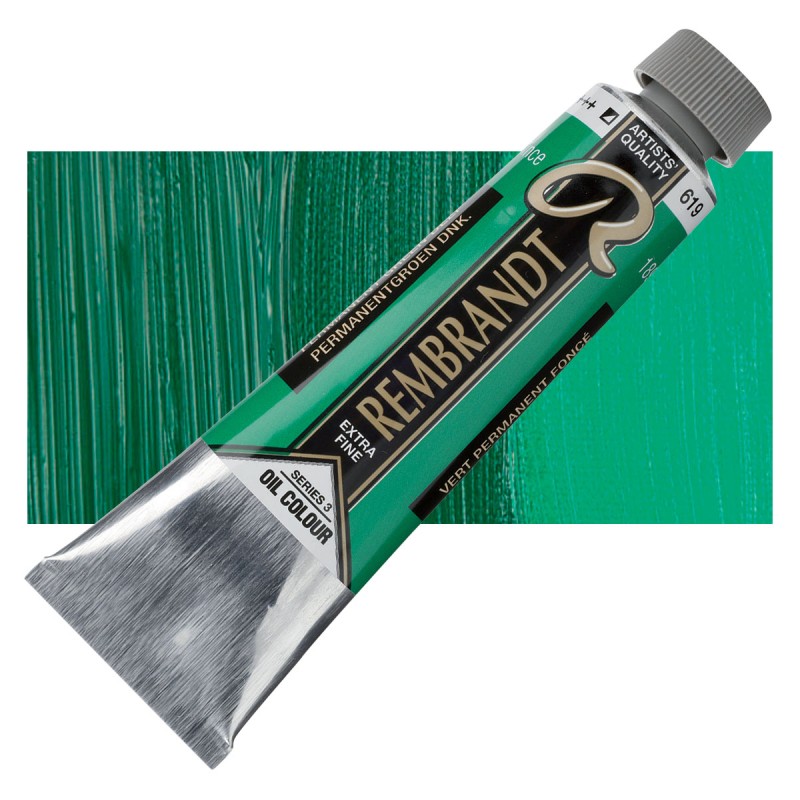 Rembrandt : Yağlı Boya : 40 ml : Permanent Green Deep