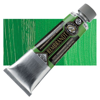 Rembrandt : Yağlı Boya : 150 ml : Permanent Green Medium