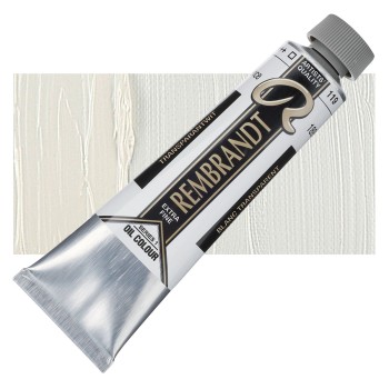 Rembrandt : Yağlı Boya : 40 ml : Transparent White (Safflower Oil)