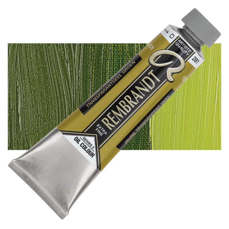 Rembrandt : Yağlı Boya : 40 ml : Transparent Yellow Green
