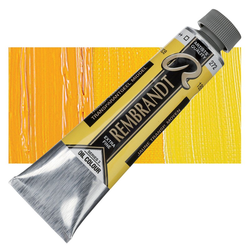 Rembrandt : Yağlı Boya : 40 ml : Transparent Yellow Medium