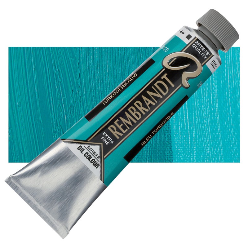 Rembrandt : Yağlı Boya : 40 ml : Turquoise Blue