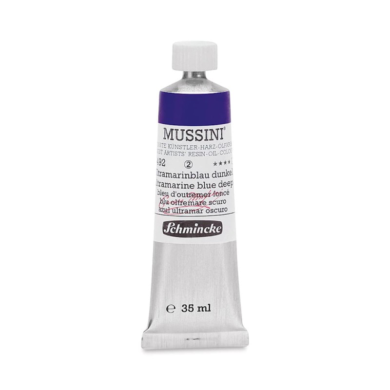 Schmincke : Mussini Yağlı Boya : 35 ml : Ultramarine Blue Deep