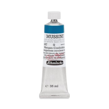 Schmincke : Mussini Yağlı Boya : 35 ml : Manganese Cerulean Blue
