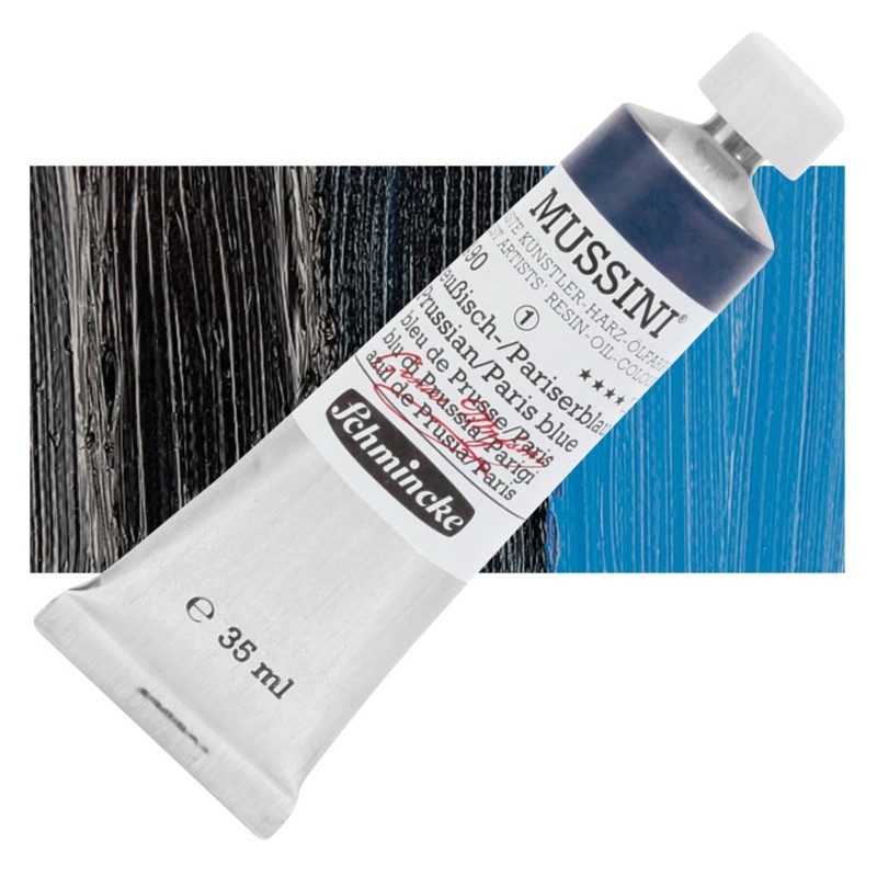 Schmincke : Mussini Yağlı Boya : 35 ml : Prussian Paris Blue