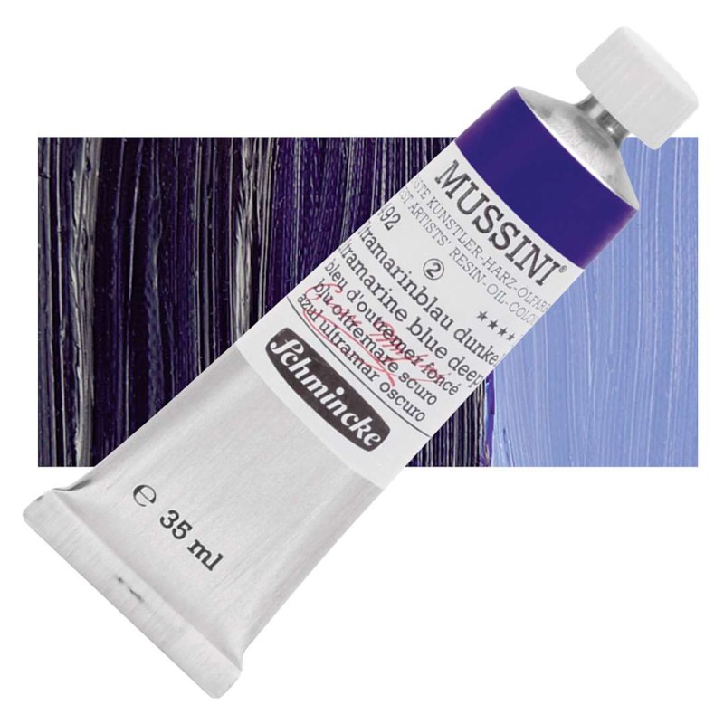 Schmincke : Mussini Yağlı Boya : 35 ml : Ultramarine Blue Deep