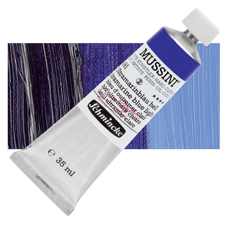 Schmincke : Mussini Yağlı Boya : 35 ml : Ultramarine Blue Light
