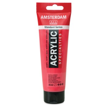 Amsterdam : Standart Akrilik Boya : 120 ml : Metallic Red