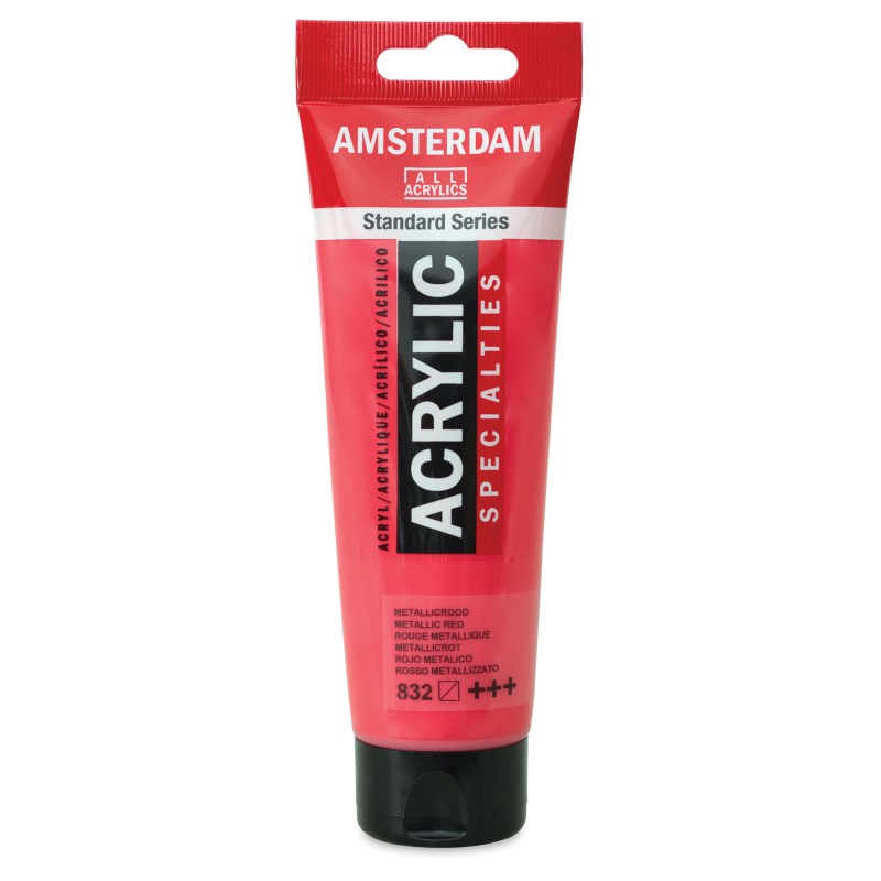 Amsterdam : Standart Akrilik Boya : 120 ml : Metallic Red
