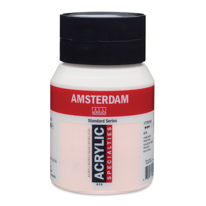 Amsterdam : Standart Akrilik Boya : 500 ml : Pearl Red