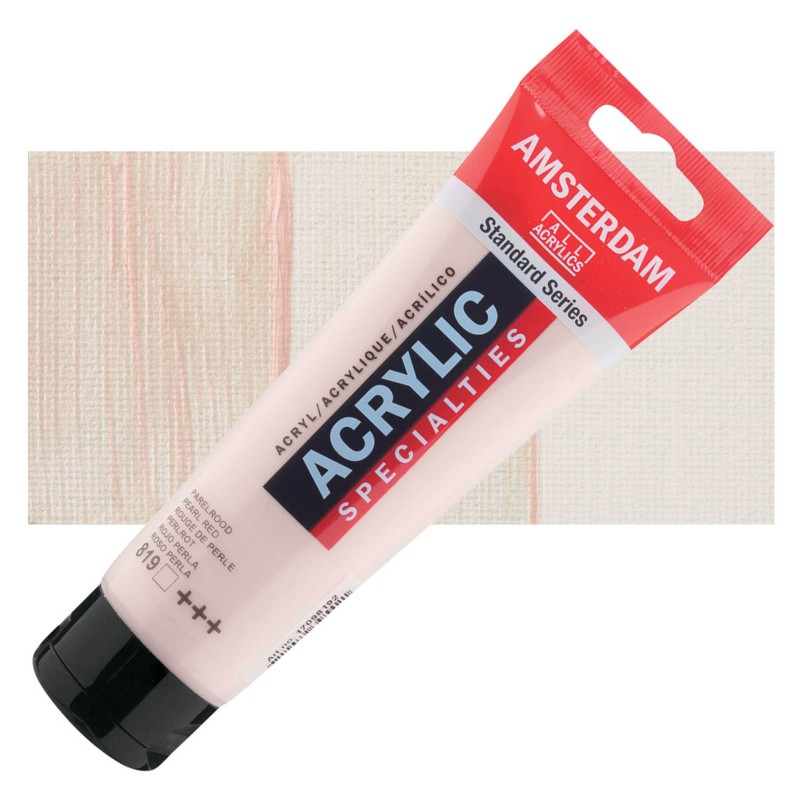 Amsterdam : Standart Akrilik Boya : 120 ml : Pearl Red