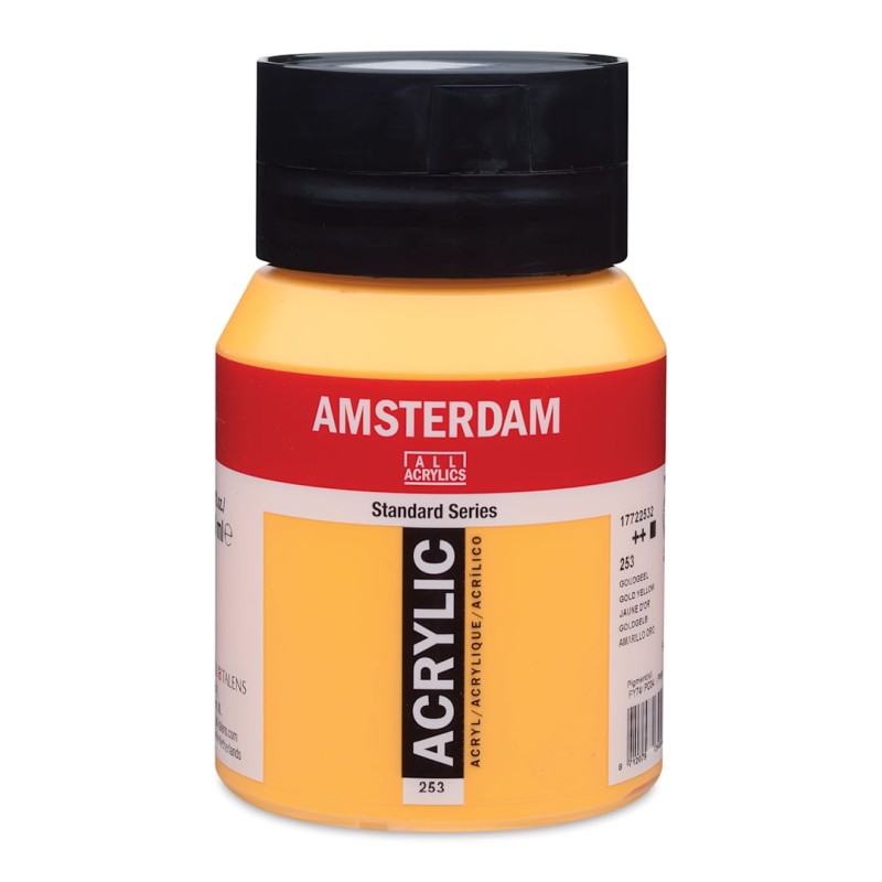 Amsterdam : Standart Akrilik Boya : 500 ml : Gold Yellow