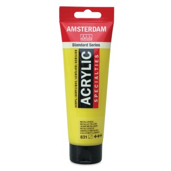 Amsterdam : Standart Akrilik Boya : 120 ml : Metallic Yellow
