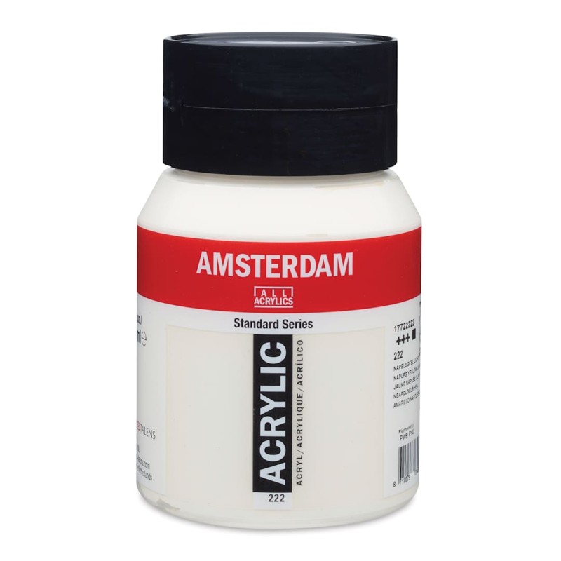 Amsterdam : Standart Akrilik Boya : 500 ml : Naples Yellow Light