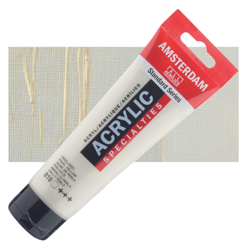 Amsterdam : Standart Akrilik Boya : 120 ml : Pearl Yellow