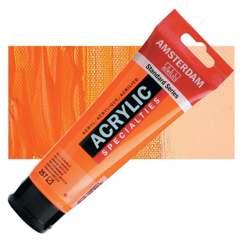 Amsterdam : Standart Akrilik Boya : 120 ml : Reflex Orange