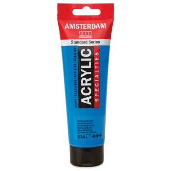Amsterdam : Standart Akrilik Boya : 120 ml : Metallic Blue