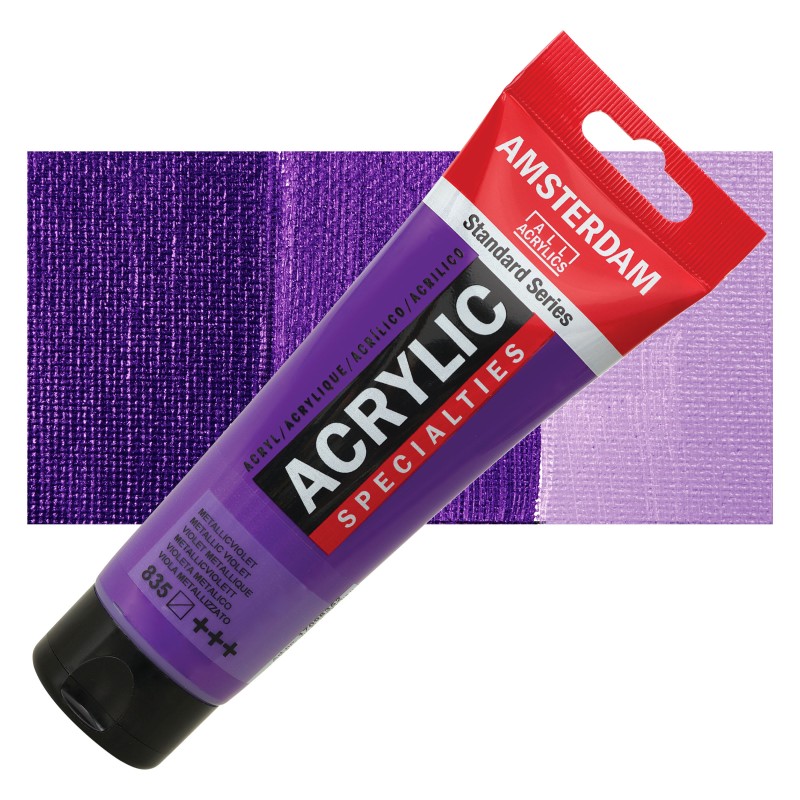 Amsterdam : Standart Akrilik Boya : 120 ml : Metallic Violet