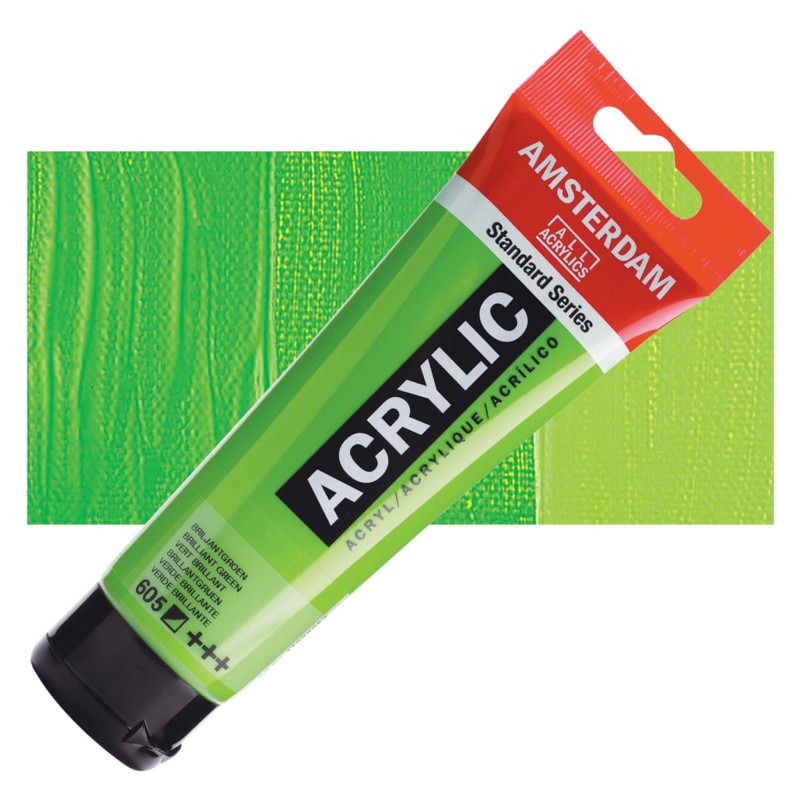 Amsterdam : Standart Akrilik Boya : 120 ml : Brilliant Green