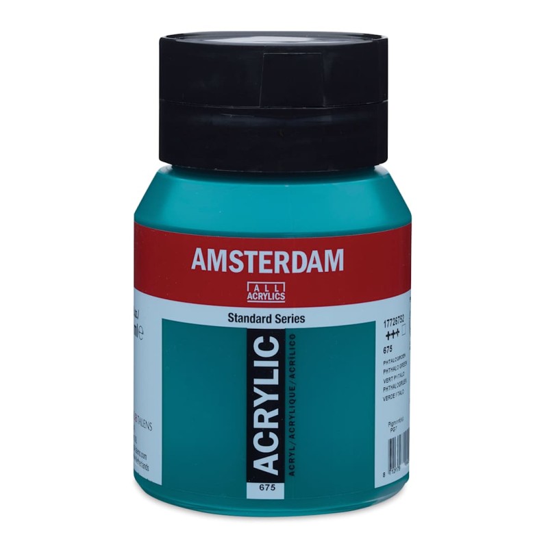 Amsterdam : Standart Akrilik Boya : 500 ml : Phthalo Green