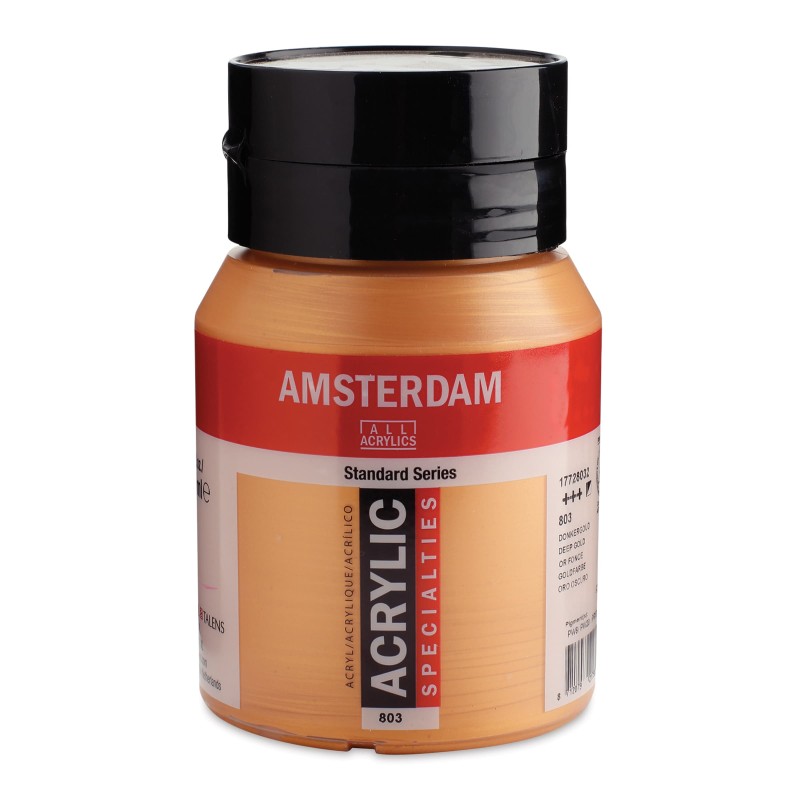 Amsterdam : Standart Akrilik Boya : 500 ml : Deep Gold