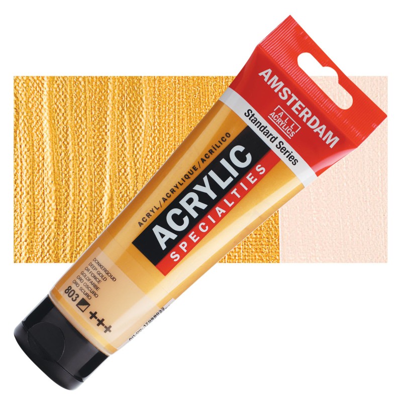 Amsterdam : Standart Akrilik Boya : 120 ml : Deep Gold