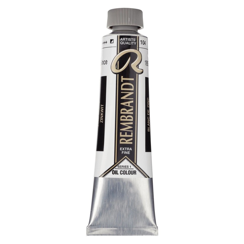 Rembrandt : Yağlı Boya : 40 ml : Zinc White (Safflower Oil)