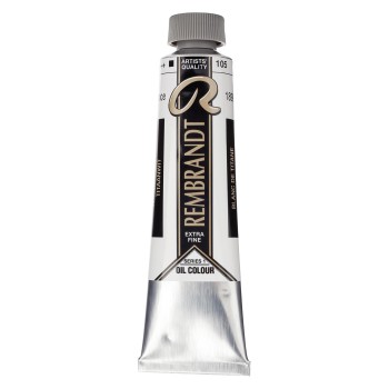 Rembrandt : Yağlı Boya : 40 ml : Titanium White (Safflower Oil)