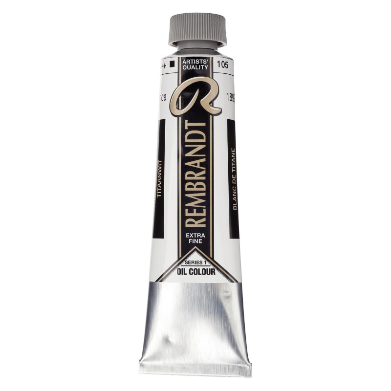 Rembrandt : Yağlı Boya : 40 ml : Titanium White (Safflower Oil)