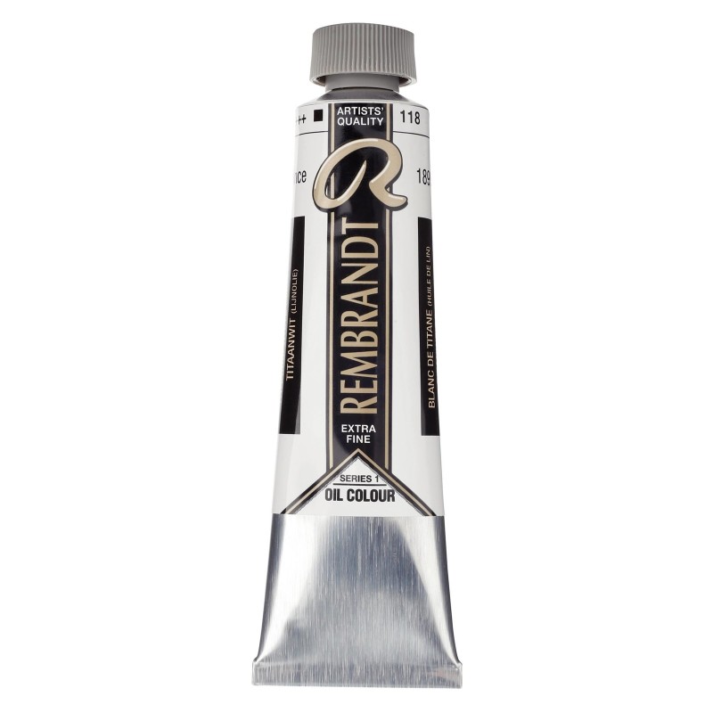 Rembrandt : Yağlı Boya : 40 ml : Titanium White (Linseed Oil)